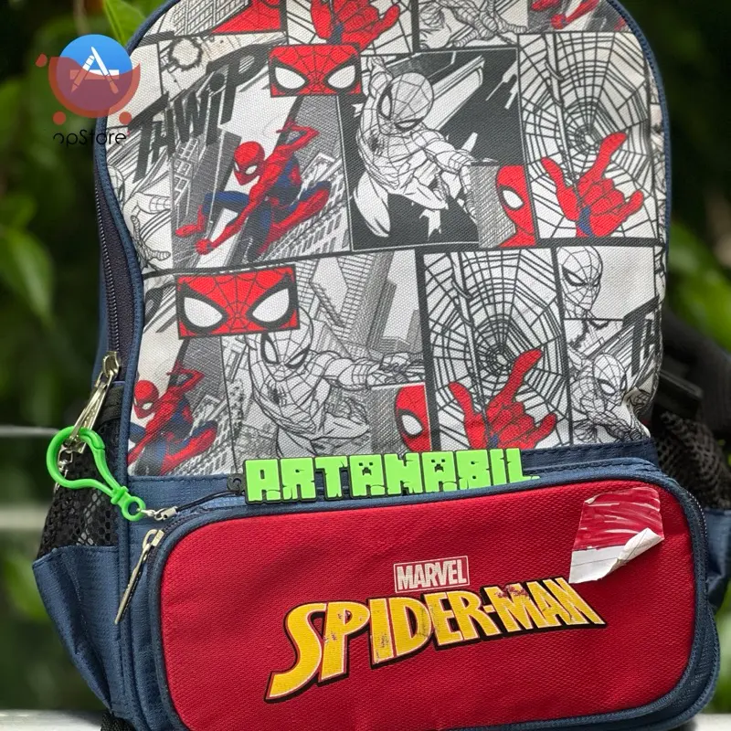 Custom Gantungan Kunci Tas Nama Tema Minecraft