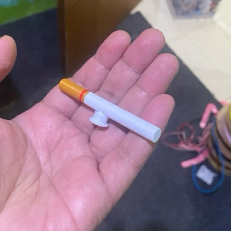 3D Print Aksesoris Tempelan Sendal Bentuk Rokok