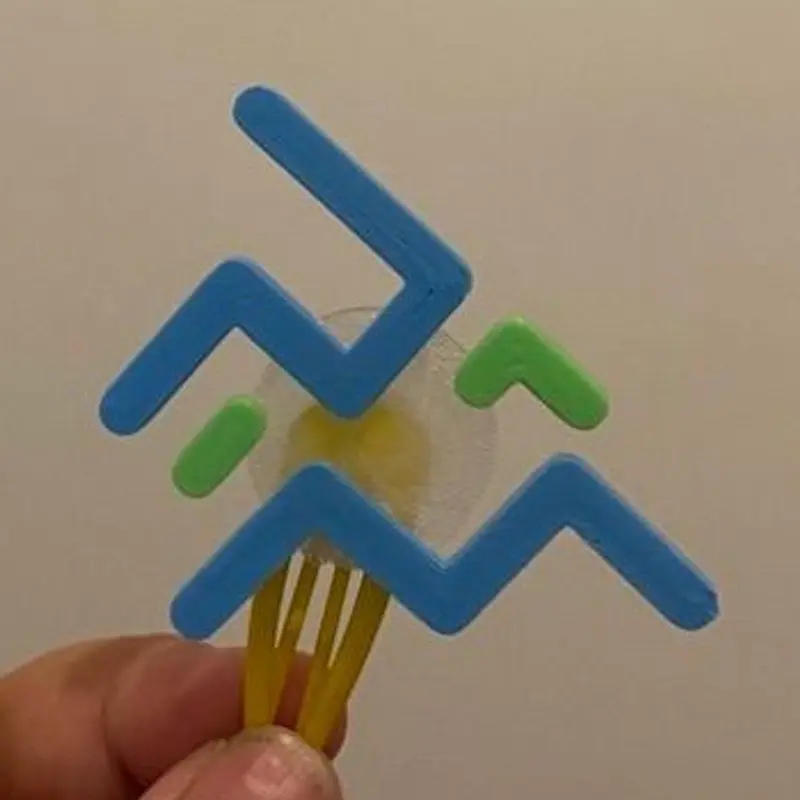 3D Print Shinna Faultline Hairpin Jepit Rambut