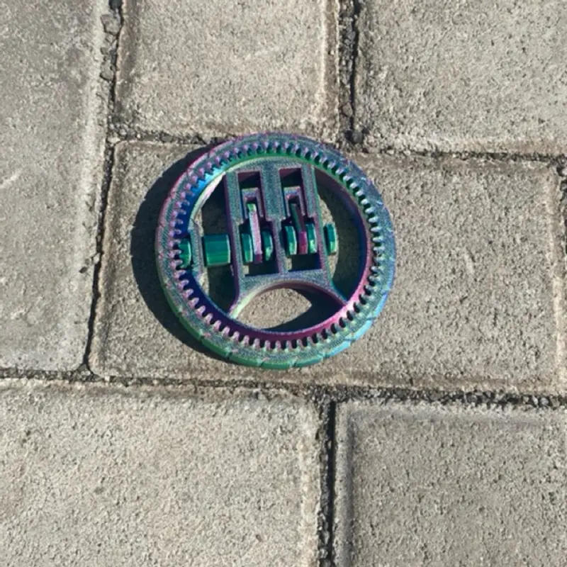 3D Print Wheel Engine Fidget