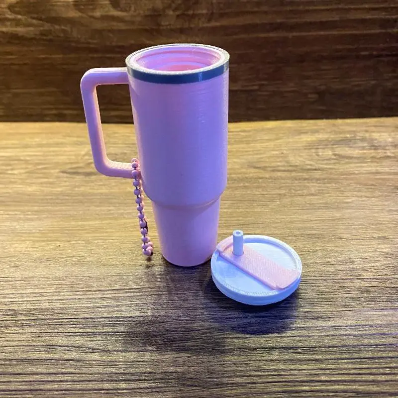 Gantungan Kunci Tumbler Mini Lucu Tempat Penyimpanan Rahasia | Keychain Mini Storage Unik Murah