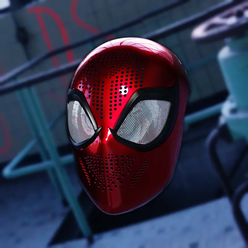 3D Print Spiderman Faceshell
