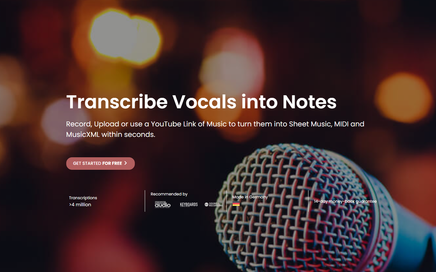 The Homepage of Sing2Notes
