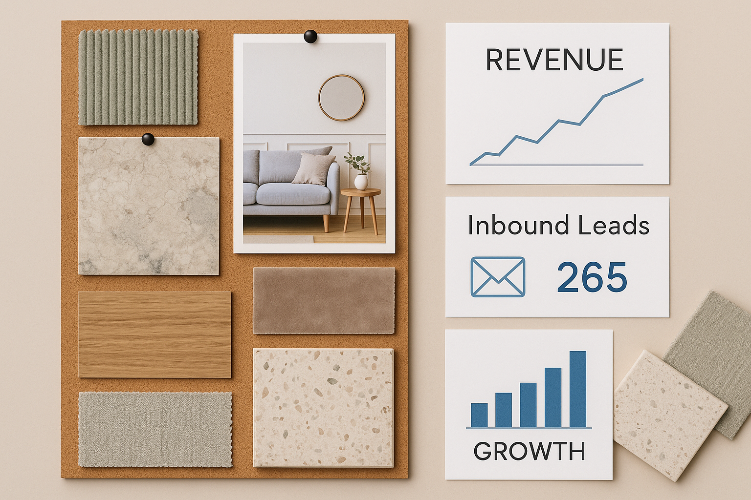 “I Just Wanted to Get Out of My Inbox”: How One Interior Design Studio Turned Content into a Growth Engine