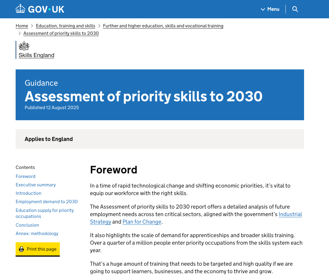 What SMEs should know from the new government skills report