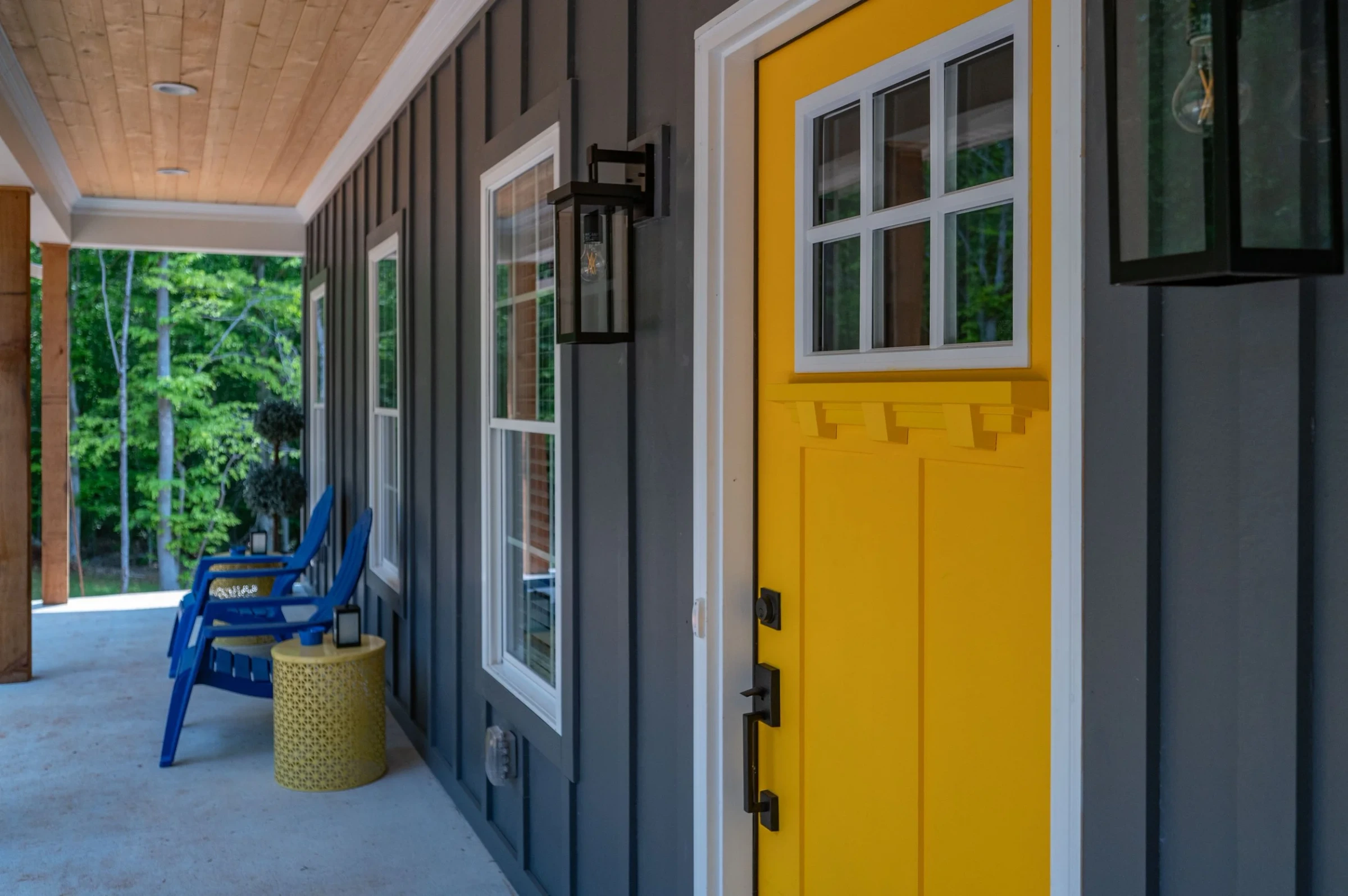 Custom home exterior