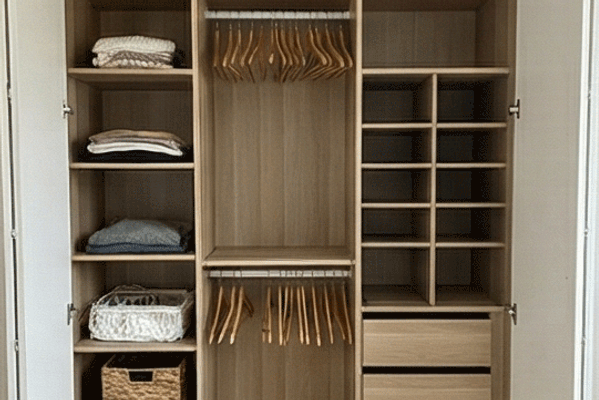 Aménagements intérieurs : les accessoires indispensables pour un placard parfaitement organisé.