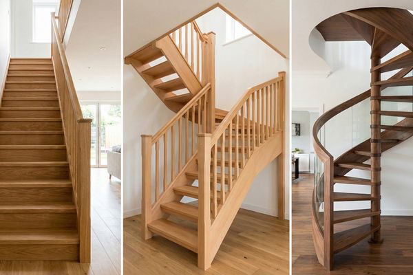 Quel style d'escalier choisir pour votre intérieur : droit, tournant ou hélicoïdal ?