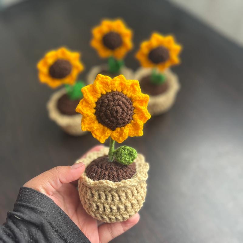 Maceta de girasol