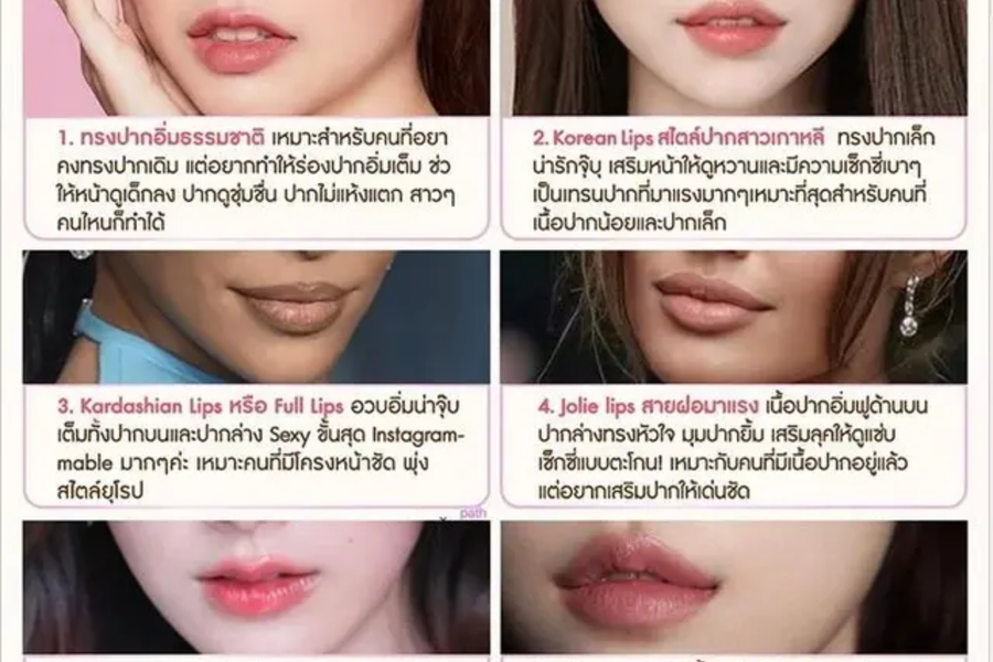 most-popular-lip-shapes - Drema Clinic