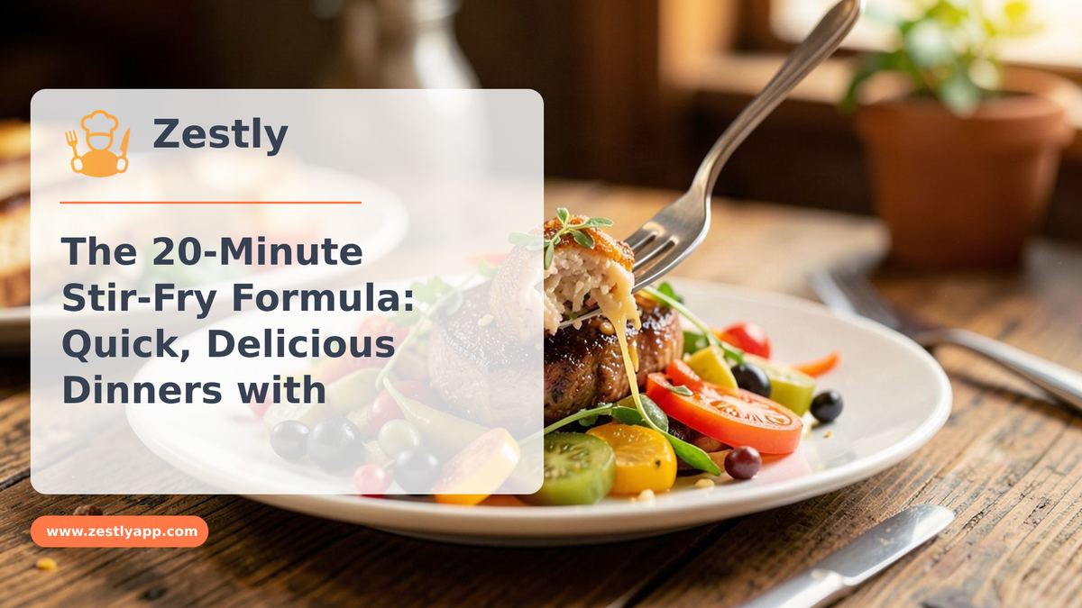 The 20-Minute Stir-Fry Formula: Quick, Delicious Dinners with Minimal Cleanup
