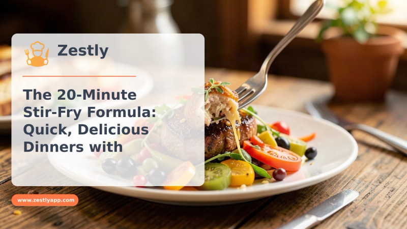 The 20-Minute Stir-Fry Formula: Quick, Delicious Dinners with Minimal Cleanup