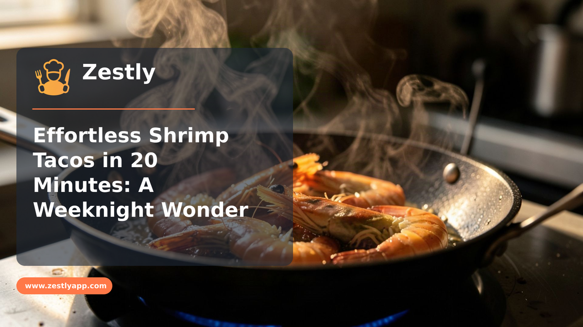 Effortless Shrimp Tacos in 20 Minutes: A Weeknight Wonder