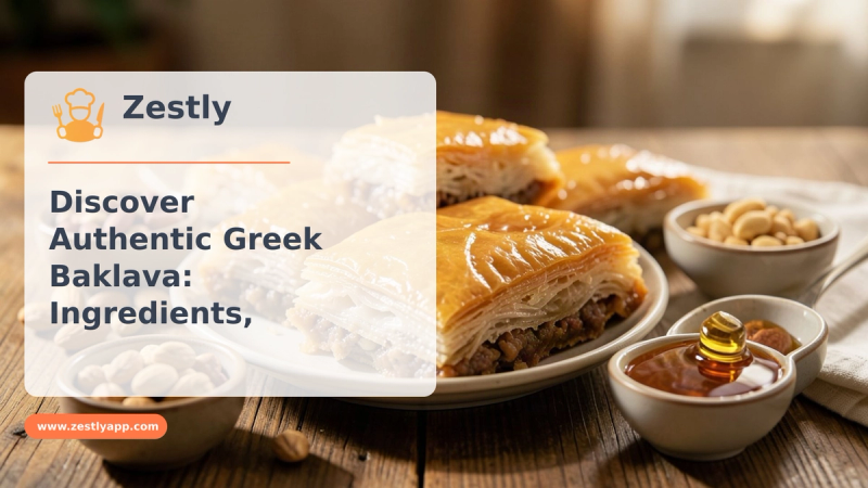 Discover Authentic Greek Baklava: Ingredients, Techniques & Recipe
