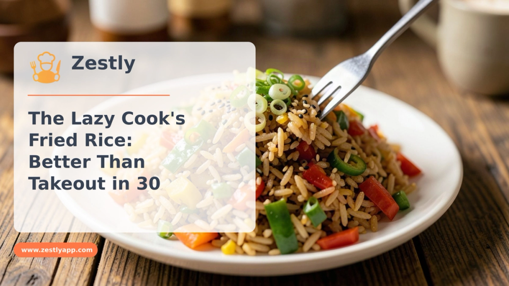 The Lazy Cook's Fried Rice: Better Than Takeout in 30 Minutes