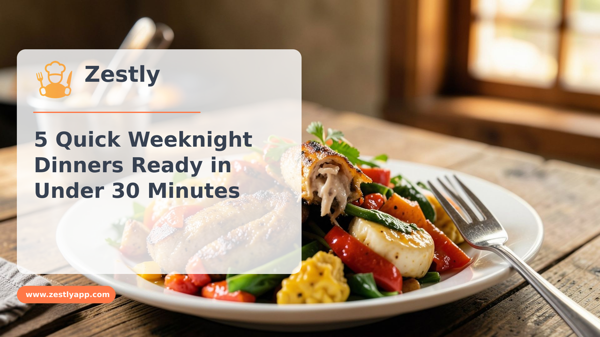5 Quick Weeknight Dinners Ready in Under 30 Minutes