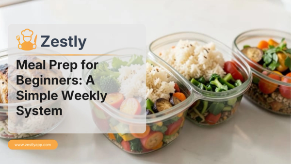 Meal Prep for Beginners: A Simple Weekly System