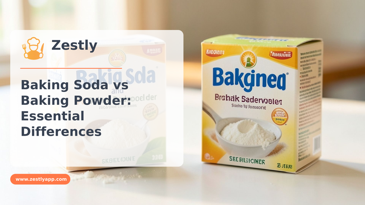 Baking Soda vs Baking Powder: Essential Differences Explained