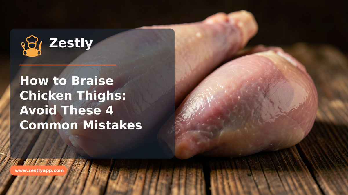 How to Braise Chicken Thighs: Avoid These 4 Common Mistakes