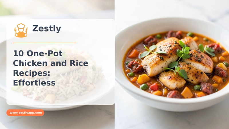 10 One-Pot Chicken and Rice Recipes: Effortless Dinners