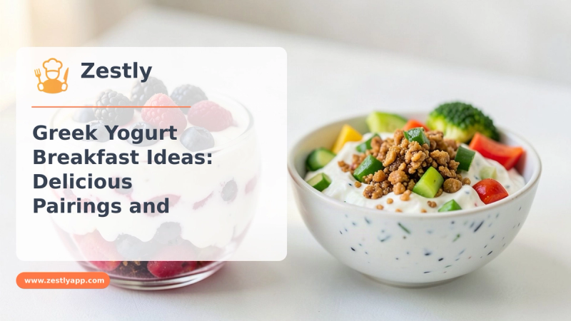 Greek Yogurt Breakfast Ideas: Delicious Pairings and Recipes to Start Your Day