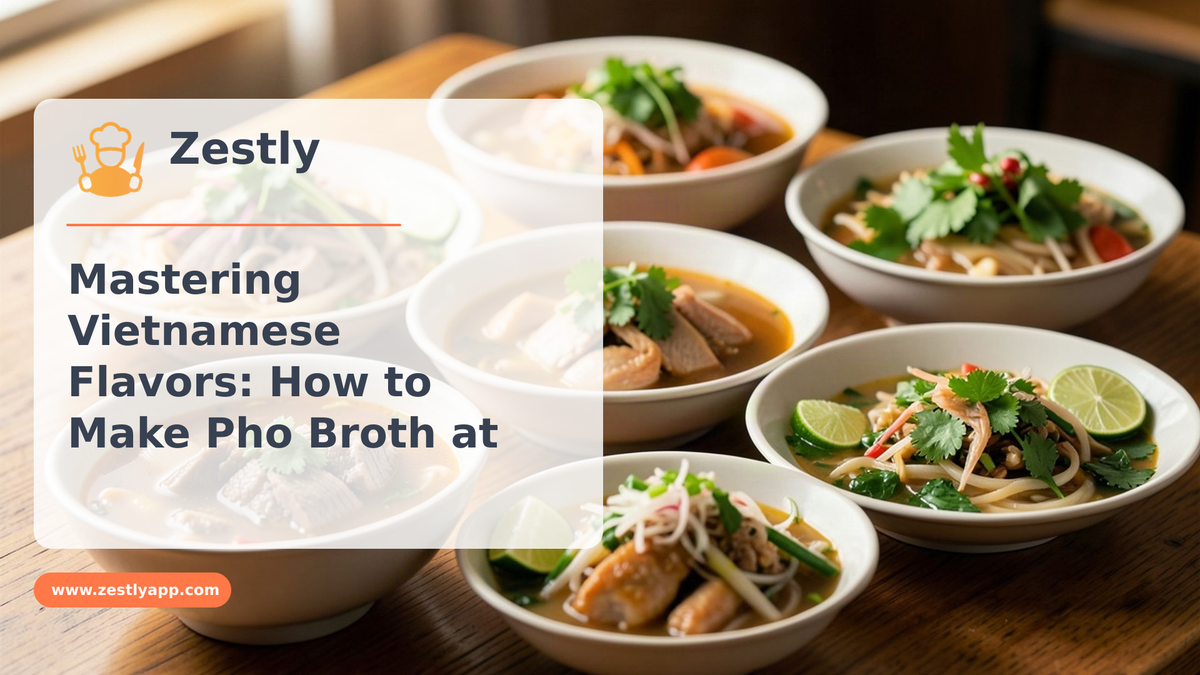 Mastering Vietnamese Flavors: How to Make Pho Broth at Home