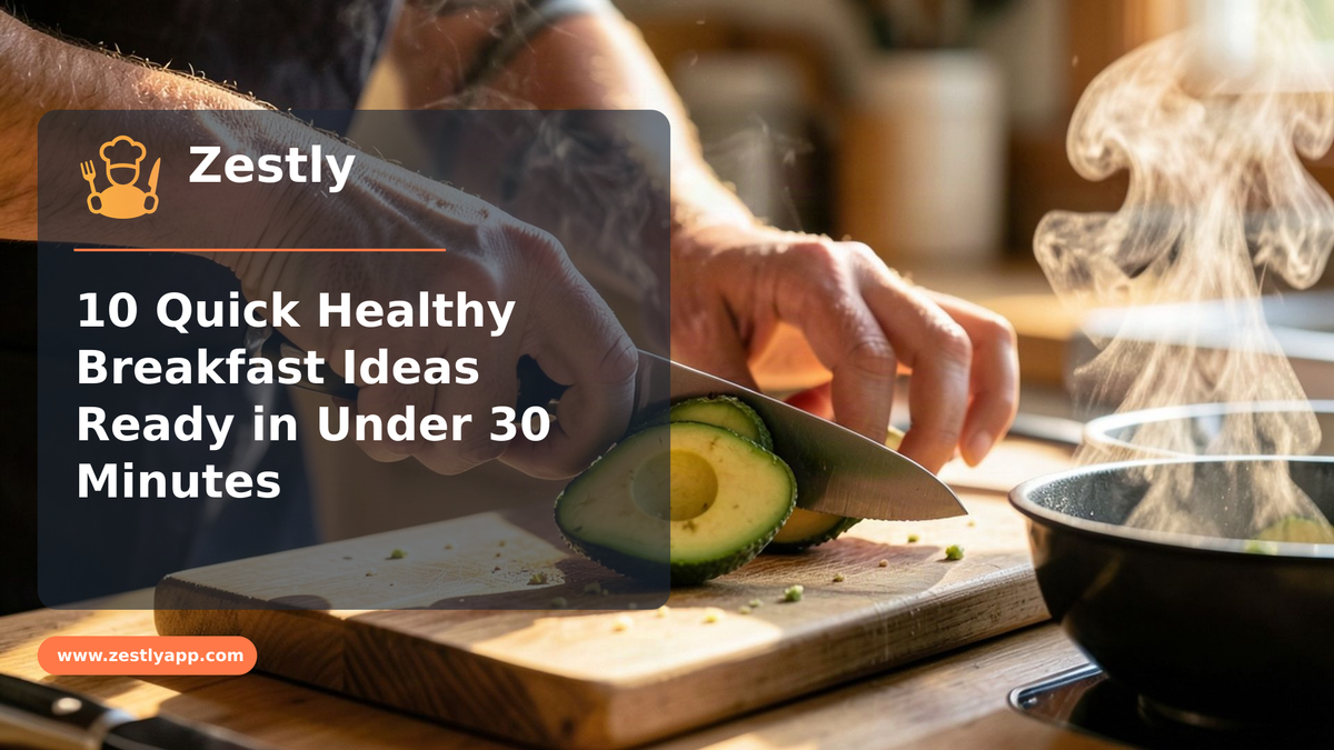 10 Quick Healthy Breakfast Ideas Ready in Under 30 Minutes