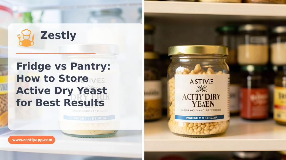 Fridge vs Pantry: How to Store Active Dry Yeast for Best Results