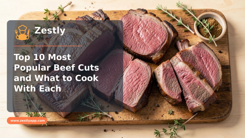 Top 10 Most Popular Beef Cuts and What to Cook With Each