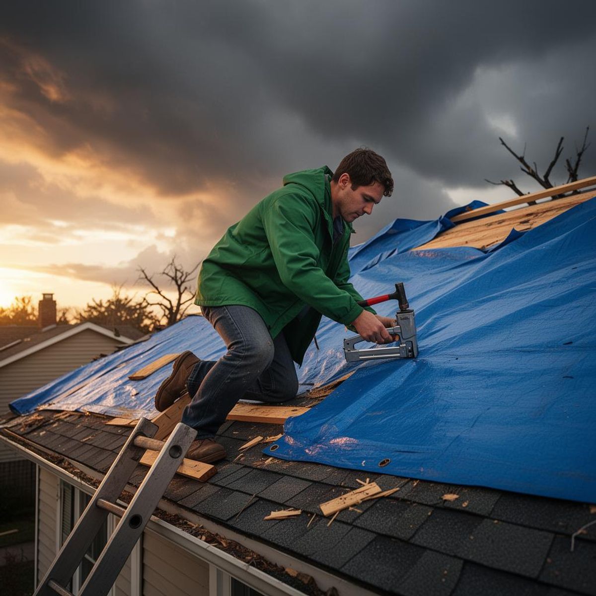 Emergency Tarping