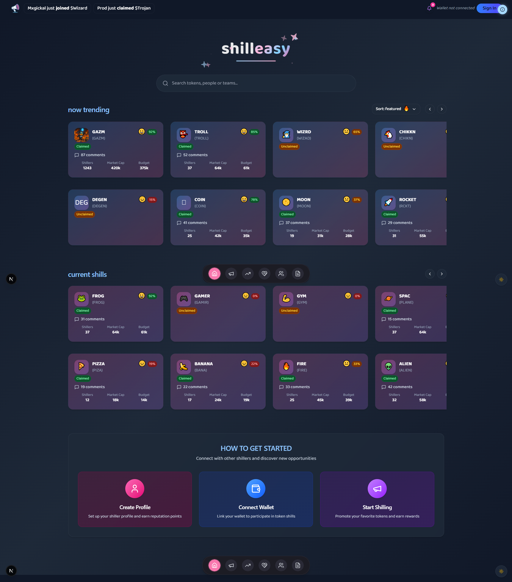 Webpage Designs