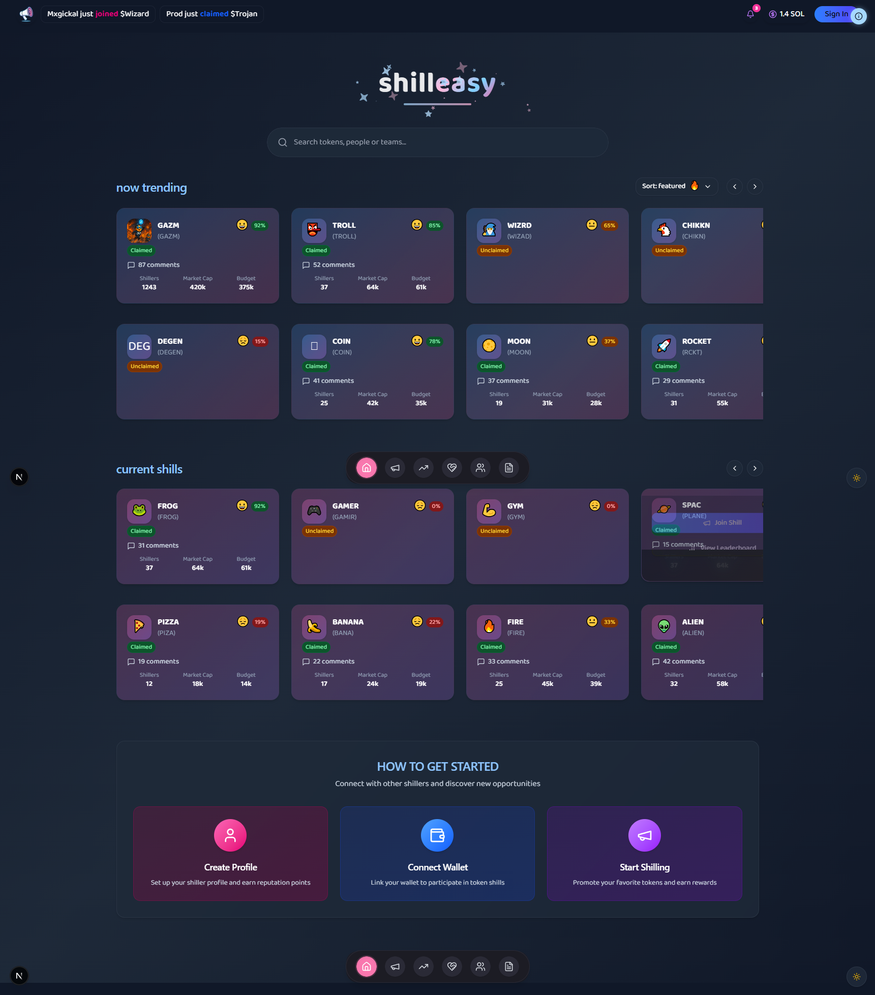 Webpage Designs