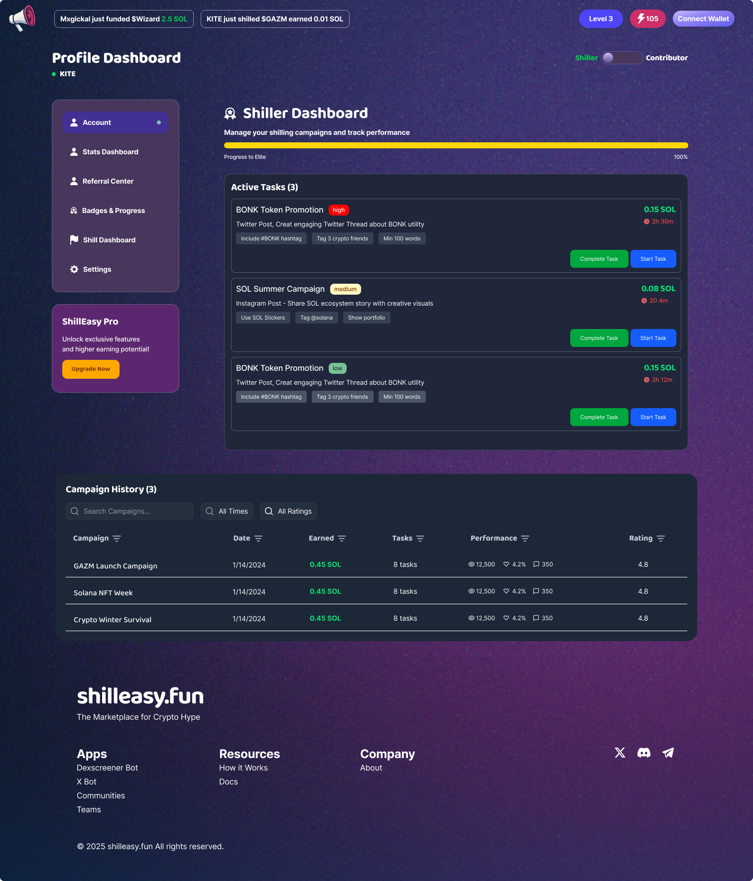 Webpage Designs