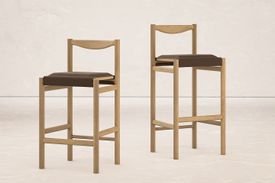 Range Stool with Low Back