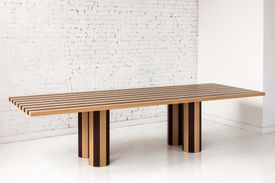 Cooperage Dining Table with Four Legs