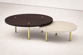 Two Strata Nesting Coffee Tables