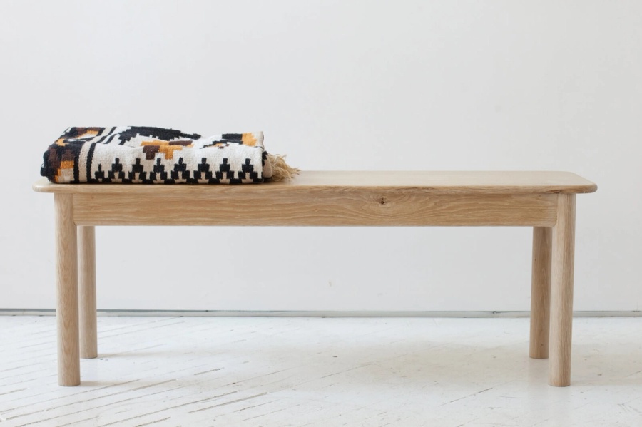 Range Bench in Walnut