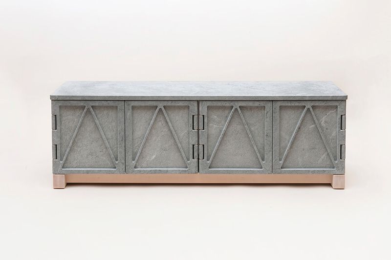 RELIEF STONE CREDENZA