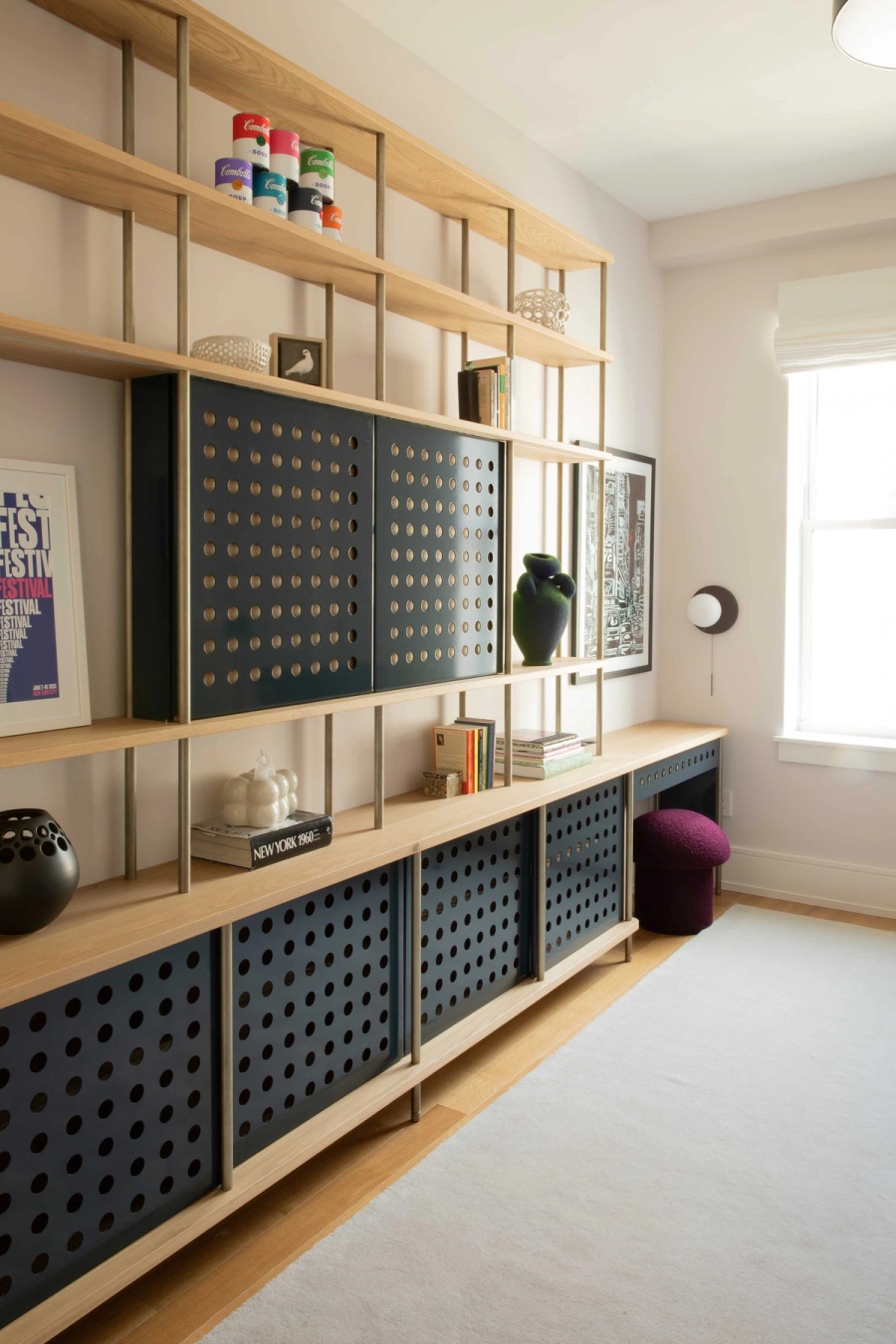 Custom Strata Hutch Built In