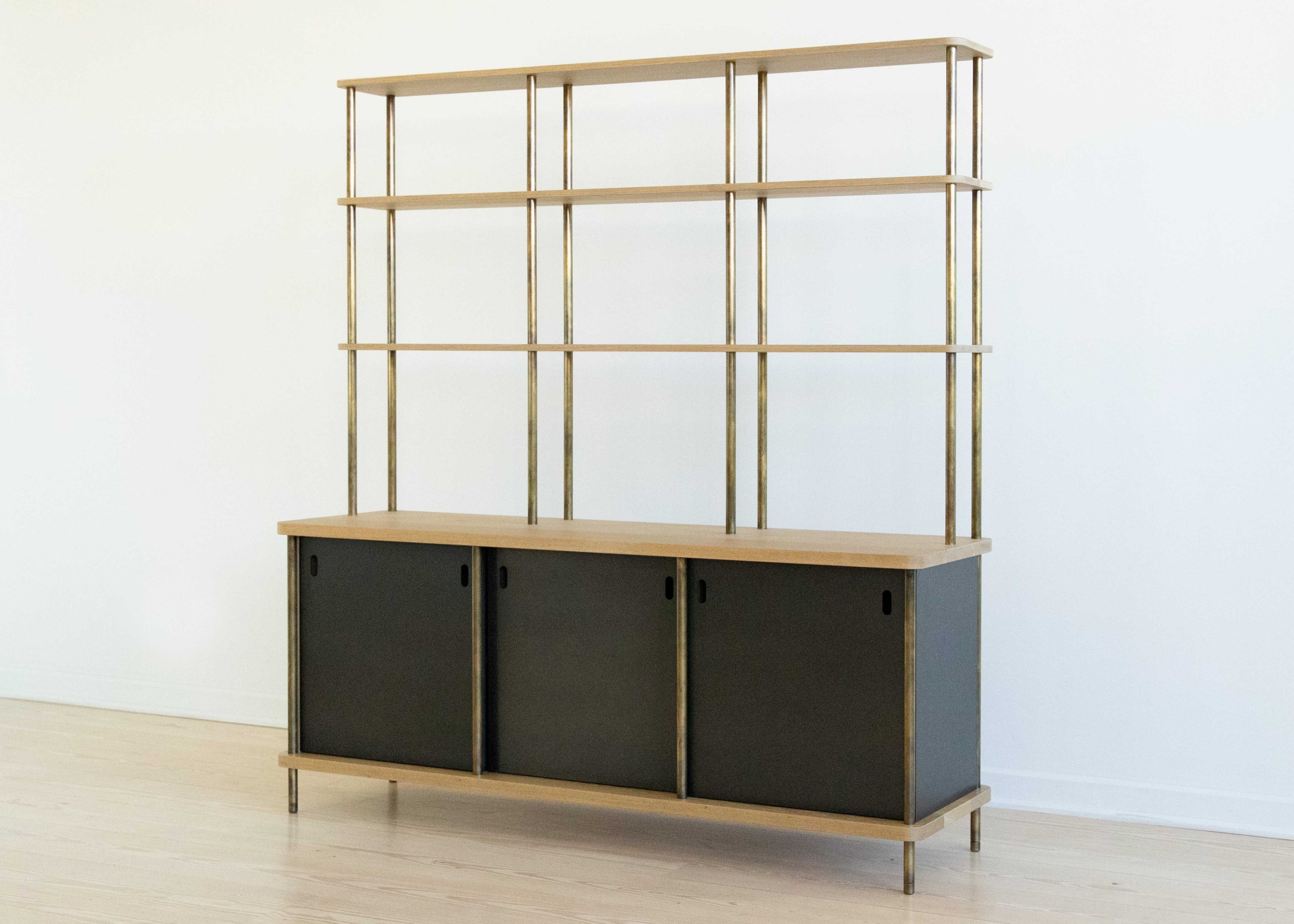 STRATA LOW SHELF Mixed Material | Fort Standard