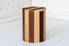Cooperage Stool in Mixed Woods