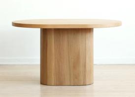 COOPERAGE DINING TABLE Pedestal / Racetrack