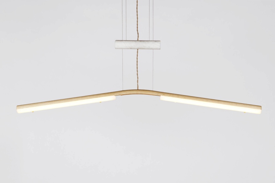 Counterweight Pendant Light in Ash