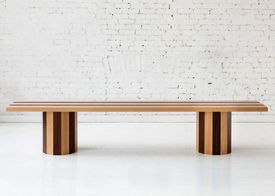 Cooperage Bench in Wood