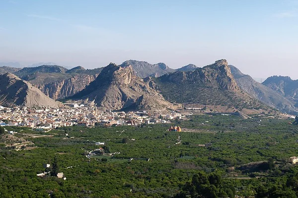 Valle de Ricote y meandros del Segura