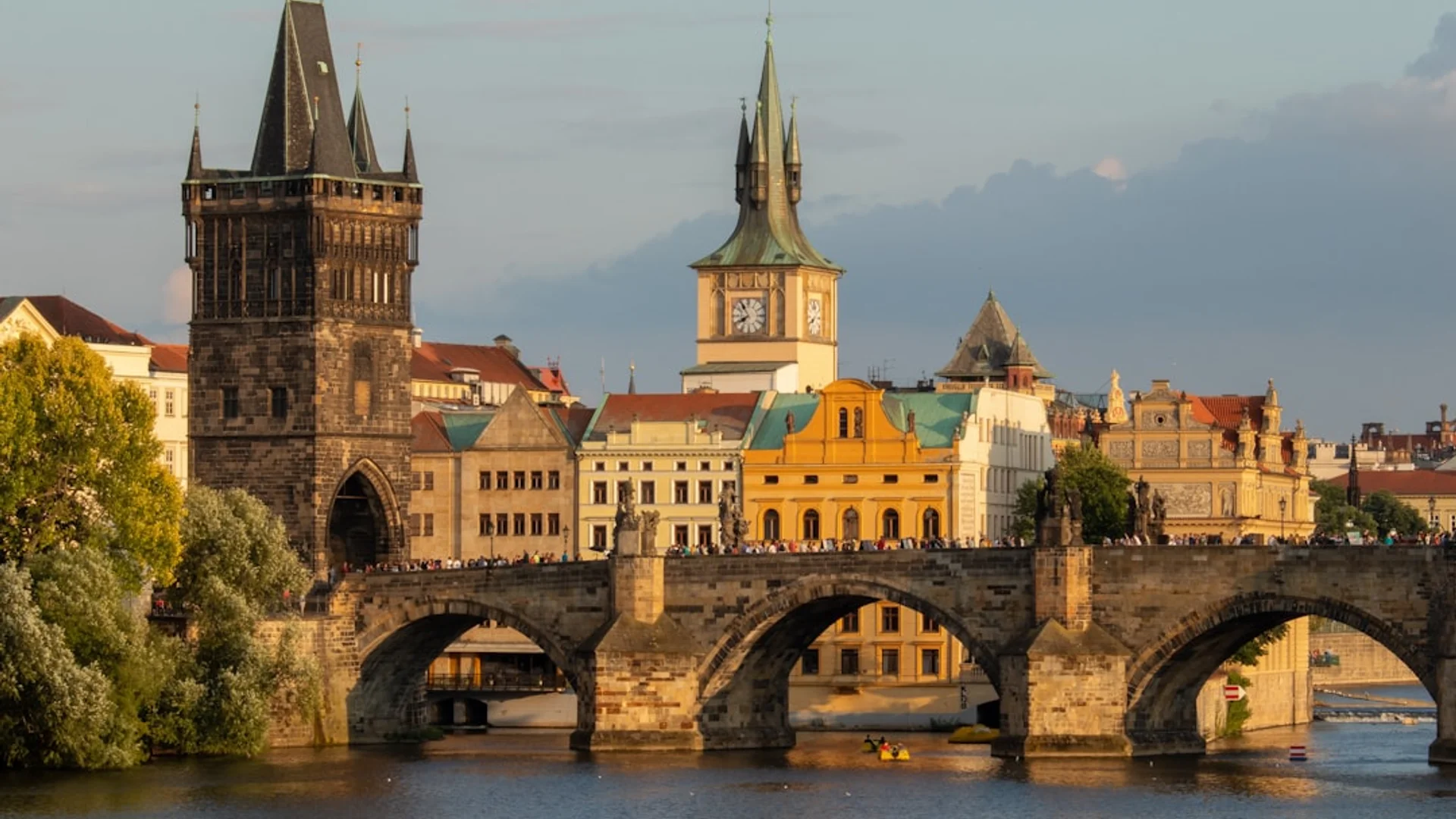 Vista panorámica de Praga, República Checa