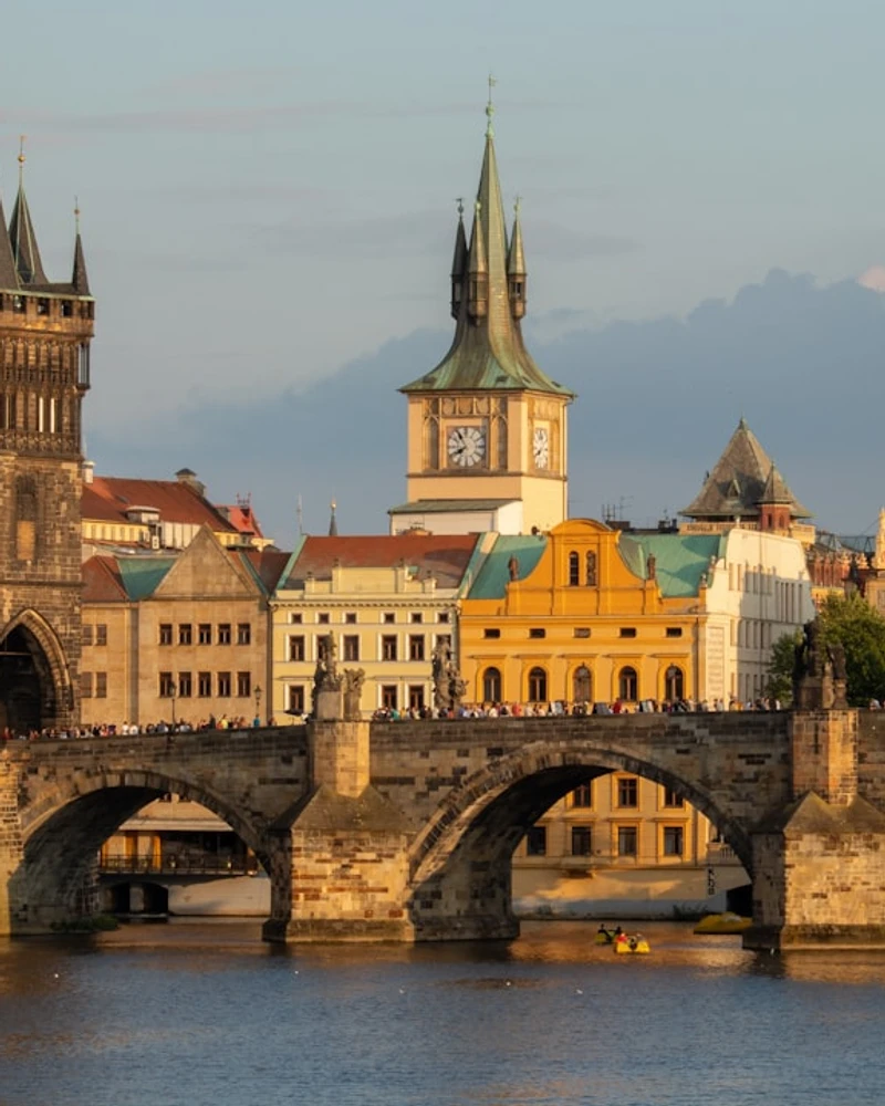 Vista panorámica de Praga, República Checa