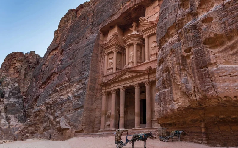 El Tesoro de Petra, Jordania