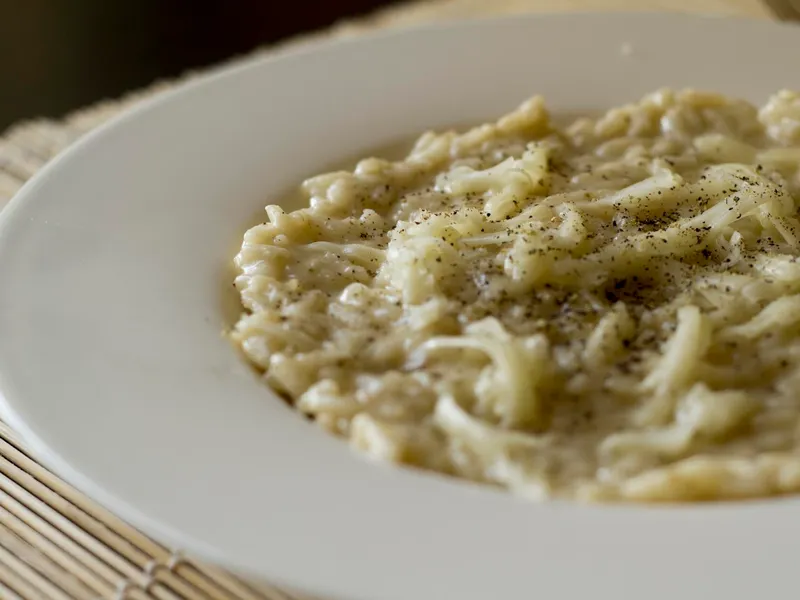Cacio e pepe, Roma
