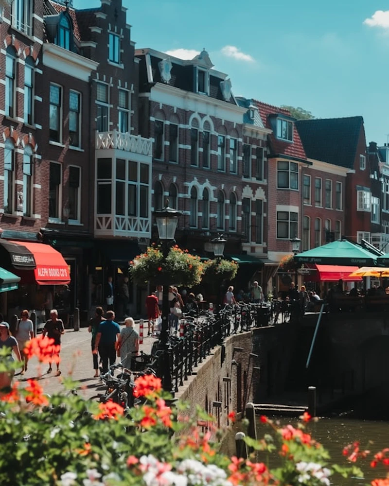 Vista panorámica de Utrecht, Países Bajos